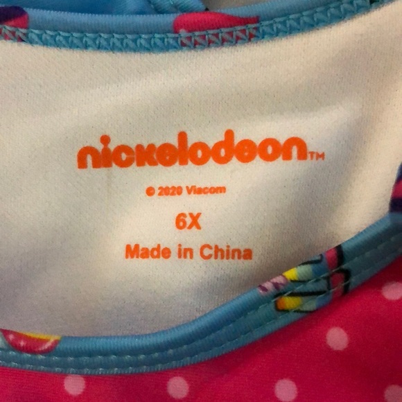 NWT JoJo Siwa 2 piece swimsuit girls size 6X - Picture 7 of 7